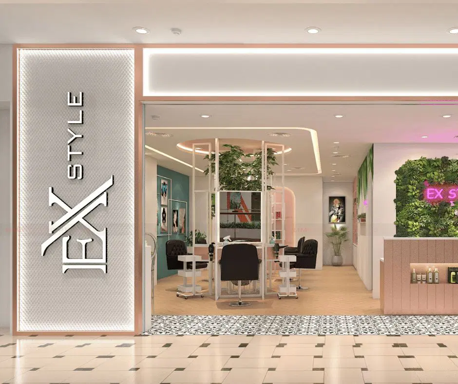 The EX Style salon at Jurong Point
