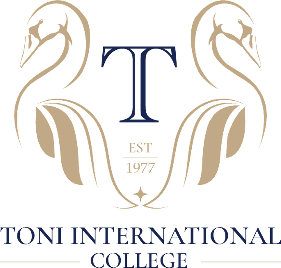 Toni International College of Aesthetics & Physiology logo